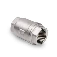 Stainless spring check high pressure